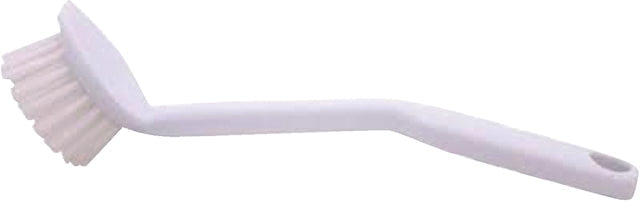 Afwasborstel Cleaninq basis plastic ronde kop wit