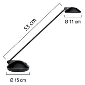Bureaulamp Unilux Joker led zwart - afbeelding 2