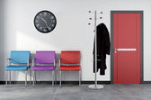 Wandklok Unilux Mega dia 57.5cm zwart - afbeelding 3