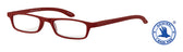 Leesbril I Need You +1.50dpt Zipper rood
