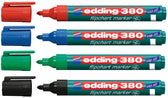 Viltstift edding 380 flipover rond 1.5-3mm groen - afbeelding 2