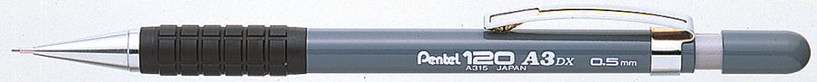 Vulpotlood Pentel A315 HB 0.5mm grijs