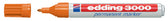 Viltstift edding 3000 rond 1.5-3mm oranje