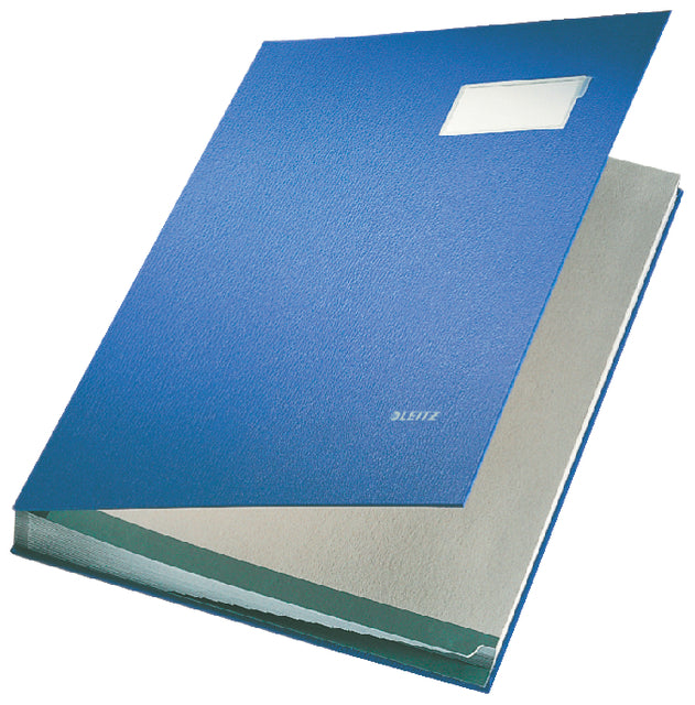 VLOEIBOEK LEITZ 5700 BLAUW