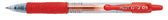 Gelschrijver PILOT BL-G2-5 F rood - afbeelding 8