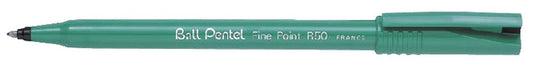 Rollerpen Pentel R50 M zwart