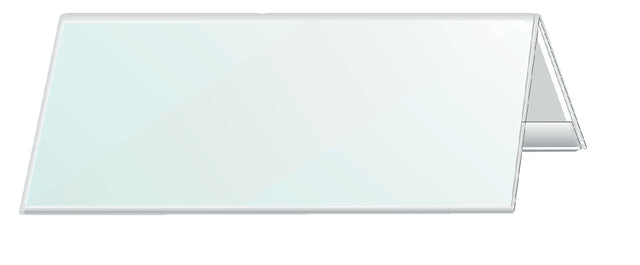 Tafelnaambord Durable 8053 105x297mm transp