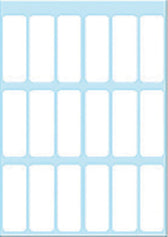 Etiket HERMA 3650 12x34mm wit 126stuks
