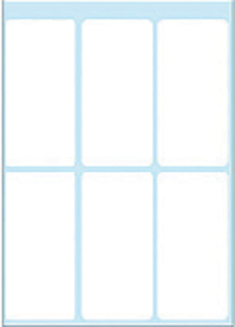 Etiket HERMA 3754 54x26mm wit 42 stuks