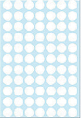 Etiket HERMA 2230 rond 13mm wit 2464stuks