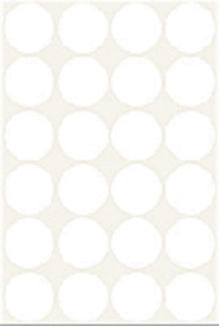 Etiket HERMA 2260 rond 25mm wit 768stuks