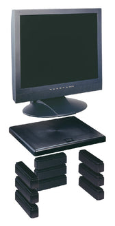Monitorstandaard Quantore 30kg verstelb zw - afbeelding 2