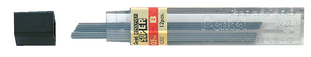 Potloodstift Pentel B 0.5mm 12st zwart