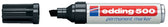 Viltstift edding 500 schuin 2-7mm zwart - afbeelding 2