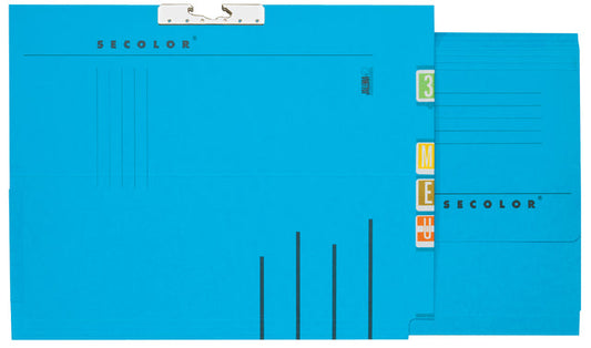 Verzamelmap Djois Secolor A4 lateraal recycled bl