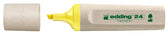 Markeerstift edding 24 Eco 2-5mm geel