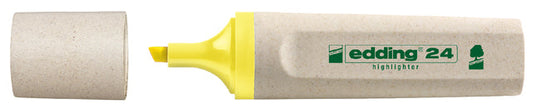 Markeerstift edding 24 Eco 2-5mm geel