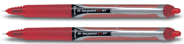 Rollerpen PILOT Hi-Tecpoint V5 F rood