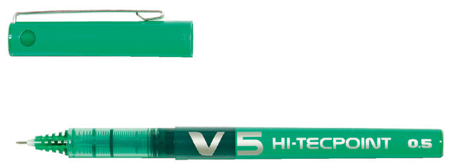 Rollerpen PILOT Hi-Tecpoint BX-V5 F groen