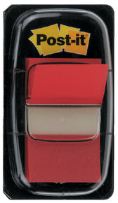 Indextabs Post-it 680 25.4x43.2mm rood