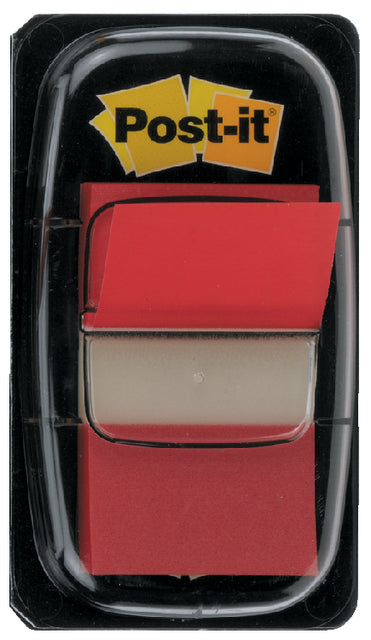 Indextabs Post-it 680 25.4x43.2mm rood