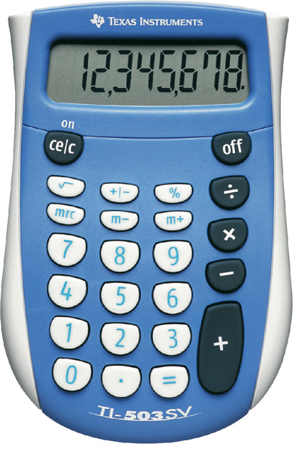 Rekenmachine Texas TI-503 superview