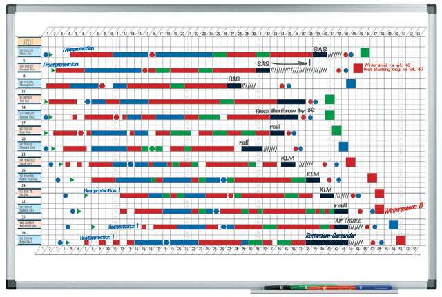 Planner Legamaster prem jaar 53 weken 60x90cm