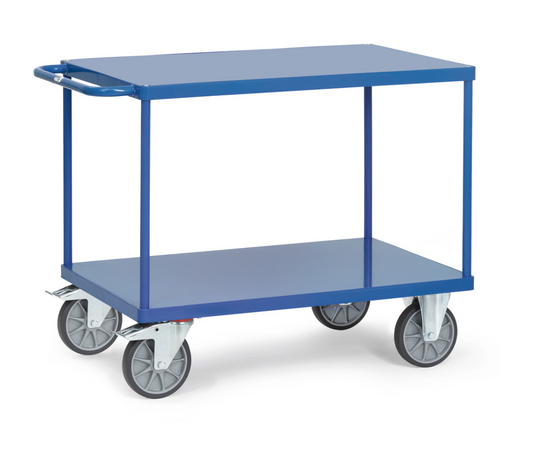 Tafelwagen 2402B - staalplaat platformen - Laadvlak 1.000 x 700 mm