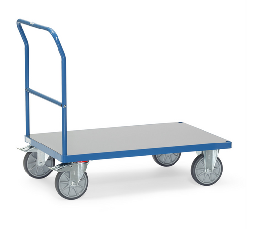 Duwbeugelwagen 25031433 - hard PVC platform - Laadvlak 1.200 x 800 mm