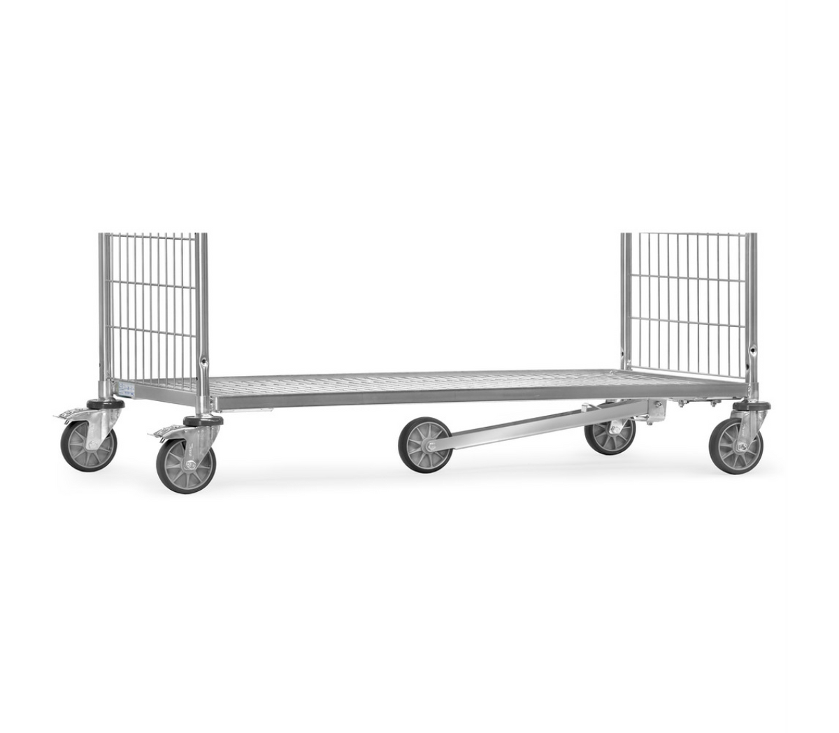 Spoorwiel voor laadvlak 1250 x 610 mm -toebehoren- - Voor orderverzamelwagens