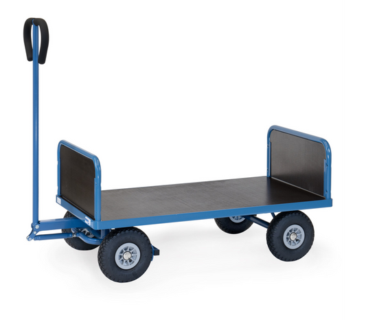 Handtrekwagen 4021L - lucht wielen - laadvlak 1.000 x 600 mm