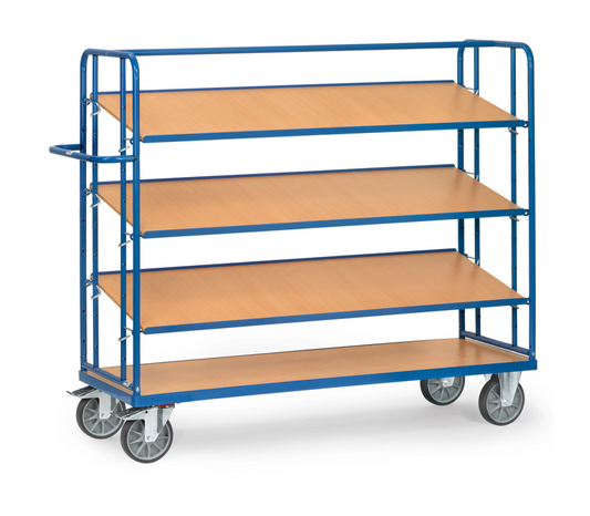 Etagewagen 4256 - 4 etages - Laadvlak 1.650 x 610 mm