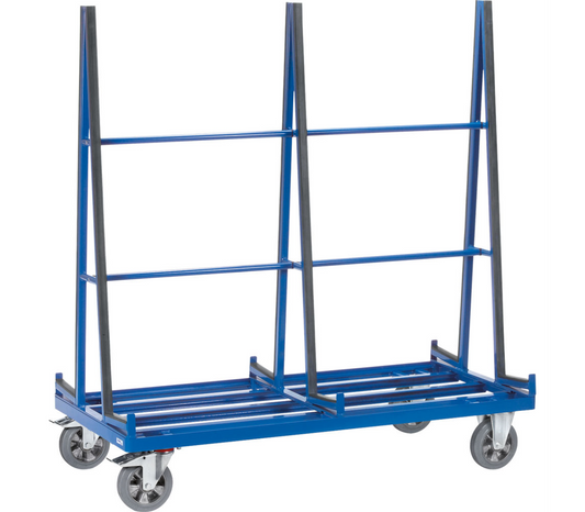 Glas-platenwagen 4475 - dubbelzijdig - Laadvlak 1676 x 2 x 230 mm