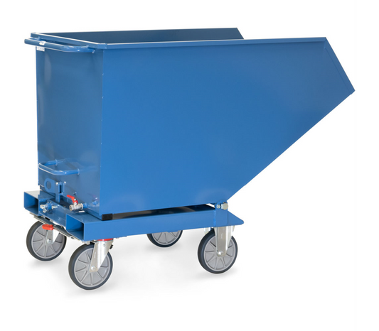 Stalen bakwagen 4703A met aftapkraan - Bakmaat 1.321 x 794 x 735 mm