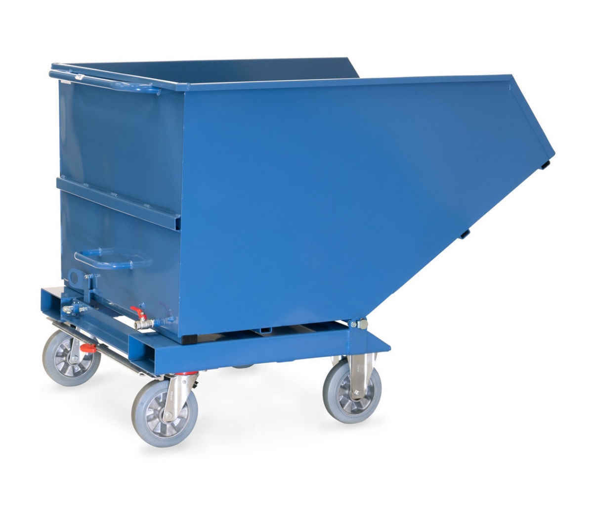 Stalen bakwagen 4704A met aftapkraan - Bakmaat 1.321 x 1044 x 735 mm