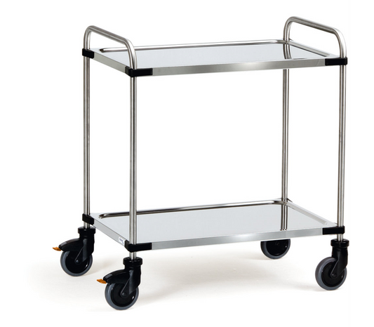Roestvrijstalenwagen 5001 - Laadvlak 800 x 500 mm