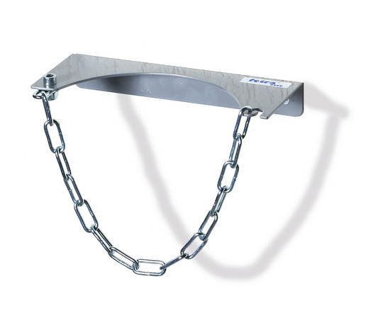 Gasflessen - wandhouder - voor 1 gasfles Ø 140 mm