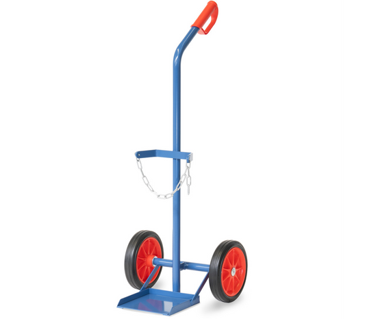 Gasflessenwagen 51229V - Massief rubber wielen 250 x 56 mm