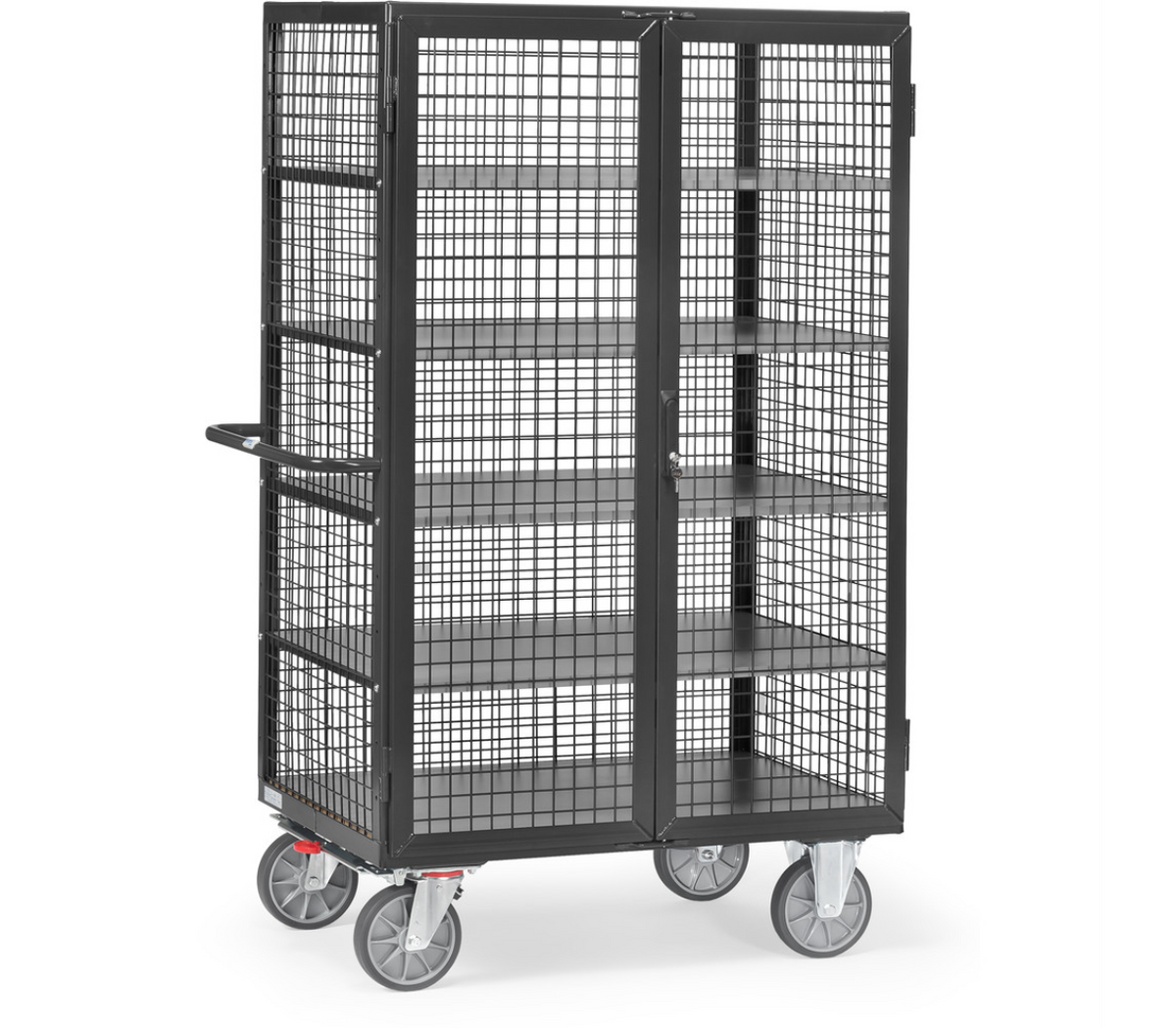 Etagewagen 5392-7016 met gaaswanden - Laadvlak 1.000 x 680 mm