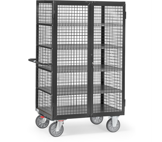Etagewagen 5393-7016 met gaaswanden - Laadvlak 1.200 x 780 mm