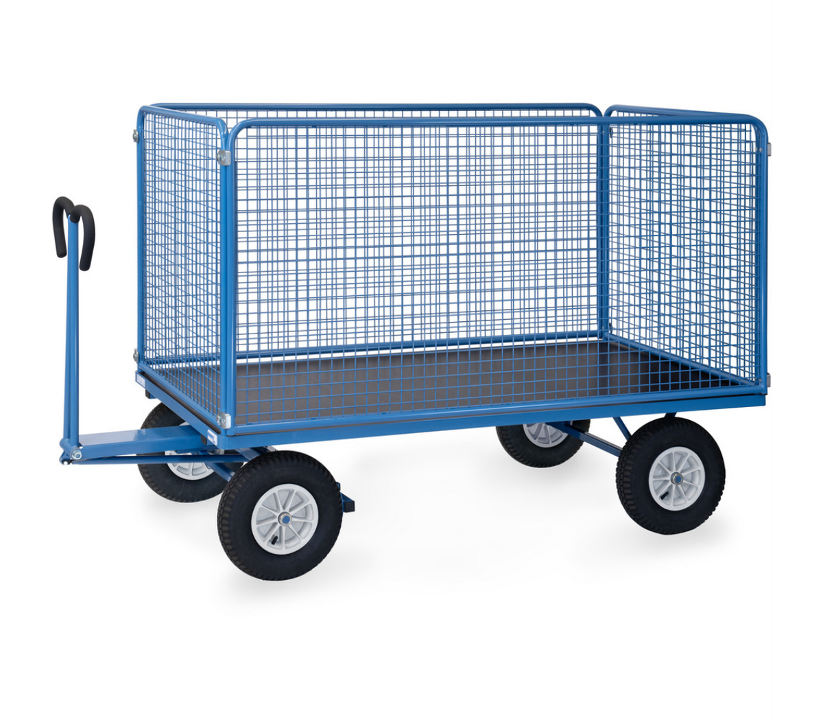 Handtrekwagen 6446L - Laadvlak 2.000 x 1.000 mm