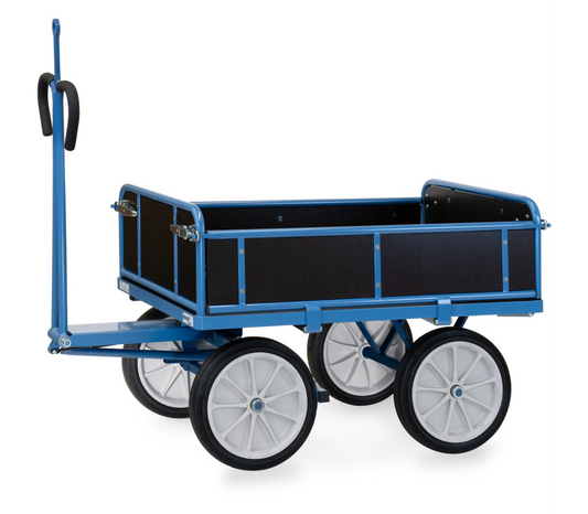 Handtrekwagen 6454VZ met trekoog - Laadvlak 1.200 x 800 mm