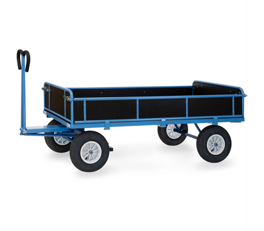 Handtrekwagen 6456L - Laadvlak 2.000 x 1.000 mm