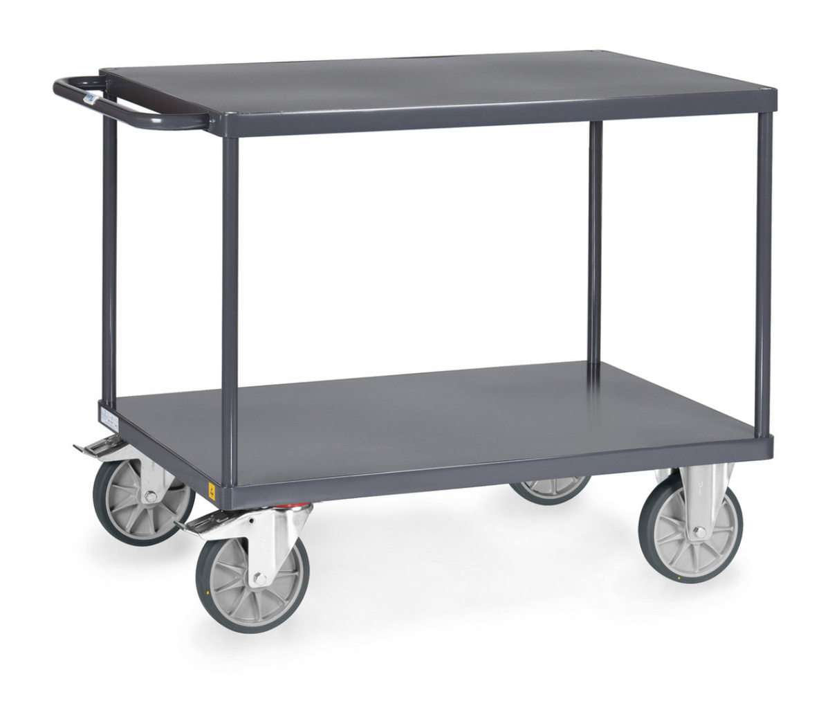 ESD-Tafelwagen 9402B - Laadvlak 1.000 x 700 mm - staalplaat platformen