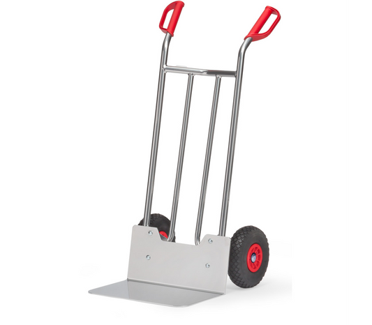 Alu steekwagen A1116P - PU-banden 260 x 85 mm