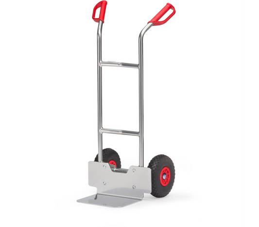 Alu steekwagen A1125P - PU-banden 260 x 85 mm