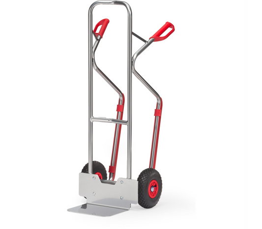 Alu steekwagen A1330L - Luchtbanden 260 x 85 mm