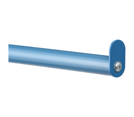 Draagarm 600 mm lang met PVC slang - toebehoren - - met afrolbeveiliging, incl. bevestigingsmateriaal
