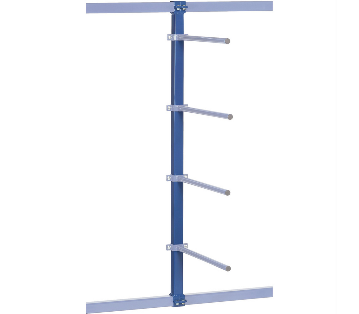 Midden stijl t.b.v. draagarmwagen - toebehoren - - incl. bevestigingsmateriaal