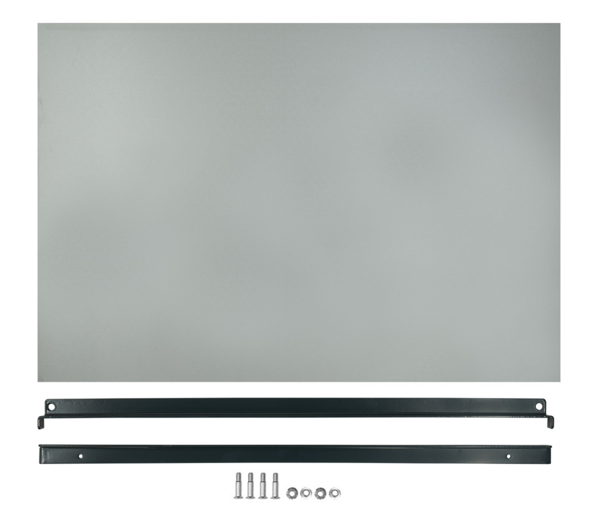 Etage voor etagewagen 1000 x 700 mm - toebehoren - - met 1 paar etagedragers, antracietgrijs